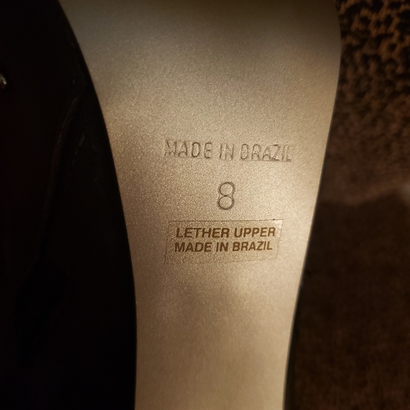 Leather boots S 8-8.5 NEW - Picture 4 of 8